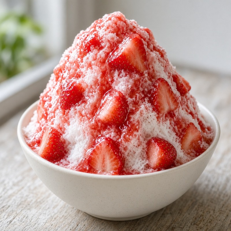 Strawberry Kakigori